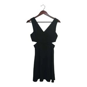 Little black dress with side cut outs by ZARA.  Size XSMALL